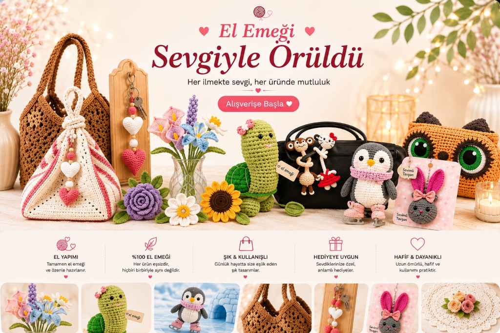 El Emeği Sevgiyle Örüldü - Elegant Crochet